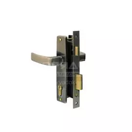 Замок врезной Apecs, 1330/60-AB, 12081, ручка в комплекте, цилиндровый, бронзовый