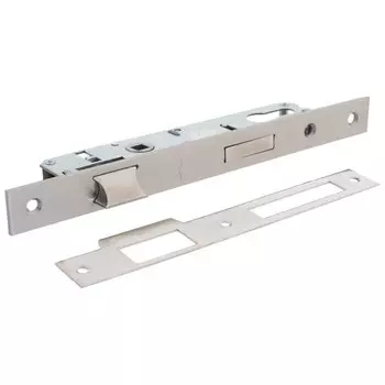 Замок врезной Apecs, 7300-20-NIS, 25704, без ручки, цилиндровый, матовый никель