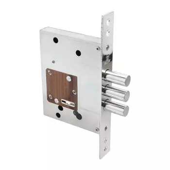 Замок врезной Булат, ЗВ8-8.60.00.3(16).08, 14934, без ручки, сувальдный, для металлических дверей