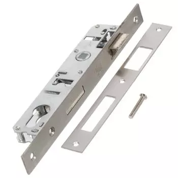 Замок врезной Булат, ЗВ 4-1.20.85.23.08, 15 886, без ручки, цилиндровый, для узкопрофильных дверей