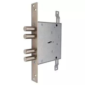 Замок врезной Меттэм, ЗВ8 141.1.0 (ЗВСП-2Т), 2321, без ручки, сувальдный, 4 ригеля