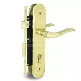 Замок врезной Palladium ЗВ 1856 SG/GP