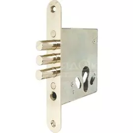 Замок врезной Зенит, ЗВ1.009, БП-00012704, без ручки, цилиндровый, никель