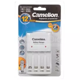 Зарядное устройство для аккумуляторов 200 мА·ч, 4АА, ААА, индикатор, Camelion, BC-1010B, 10357