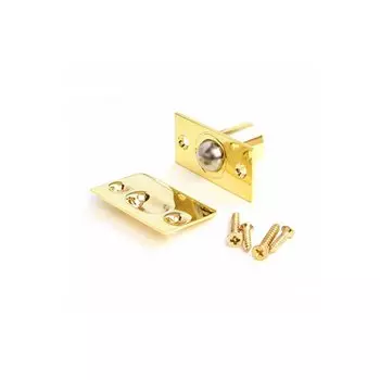 Защелка врезная, Apecs, R-0001-G, 15858, шарик, золото