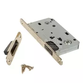 Защелка врезная, Apecs, 5300-M-WC-AC, магнит, с фиксатором, без ручек, медная