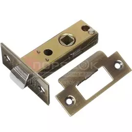 Защелка врезная, Trodos, 6-45 AB, 206003, язычок металлический, бронза