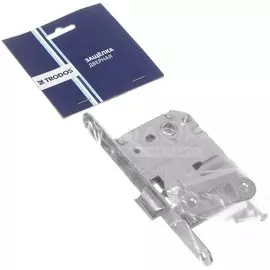 Защелка врезная, Trodos, PE70 CP, 202131, язычок металлический, хром