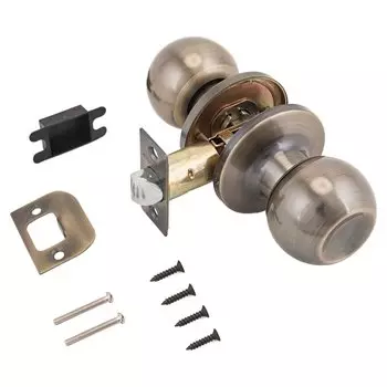 Защелка врезная, Стандарт, 607 PS AB, 9872, бронза