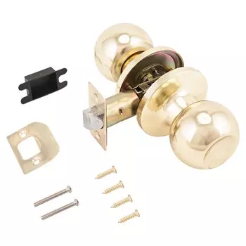 Защелка врезная, Стандарт, 607 PS GP, 9875, золото