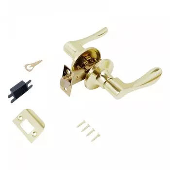 Защелка врезная, Стандарт, 8531 PS PB, 13409, пустая, золото