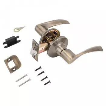 Защелка врезная, Стандарт, 8901 PS AB, 10139, пустая, бронза