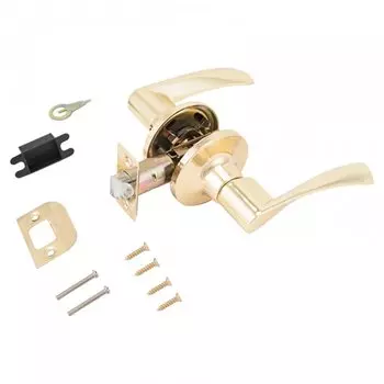 Защелка врезная, Стандарт, 8901 PS PB, 10141, пустая, золото