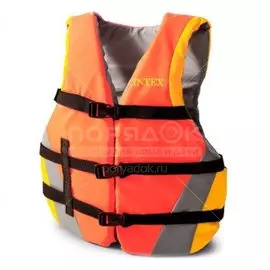 Жилет надувной взрослый, Intex, 132х76 см, 40-70 кг, 69681EU