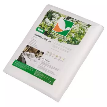 Зимнее укрытие Спанбонд, 100 г/м2, 1.6х10 м, Агротекс, 32.01.74.01.01.100.1600.0010.00