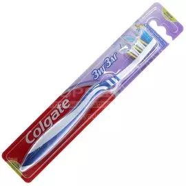 Зубная щетка Colgate, Зигзаг Плюс, средней жесткости