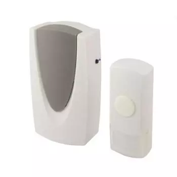 Звонок дверной беспроводной, сетевой, 36 мелодий, кнопка IP 44, 230 В, TDM Electric, ЗБР-11/2-36М, SQ1901-0009