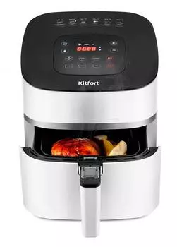 Аэрогриль Kitfort KT-2217 белый/черный