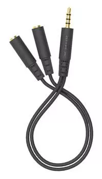 Адаптер A4Tech AD-3P 2xJack 3.5 (f)/Jack 3.5 (m), 0.2м.