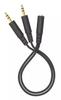 Адаптер A4Tech AD-4P Jack 3.5 (f)/2xJack 3.5 (m), 0.2м.