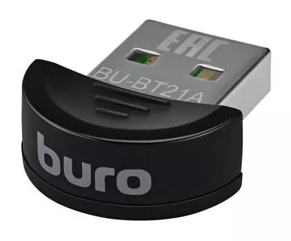 Адаптер Bluetooth Buro BU-BT21A черный
