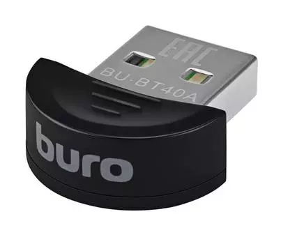 Адаптер Bluetooth Buro BU-BT40A черный (bt40a)