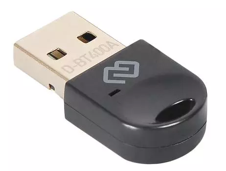 Адаптер Bluetooth Digma D-BT400A черный