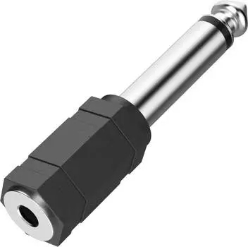 Адаптер Hama H-205195 00205195 Jack 6.3 (m)/Jack 3.5 (f)