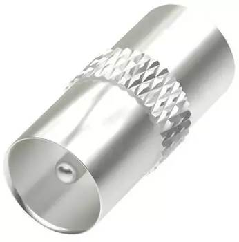 Адаптер Hama H-205219 00205219 Coax (m)/Coax (m)