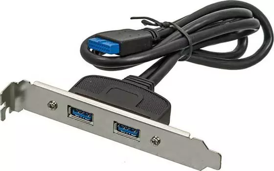 Адаптер USB Bracket, 2xUSB3.0, Bulk (asia bracket usb 3.0 2 port)