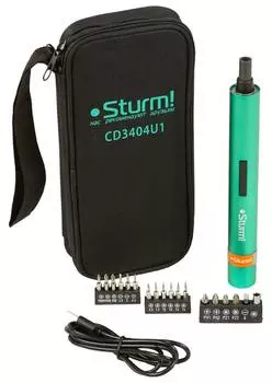 Аккумуляторная отвертка Sturm! CD3404U1