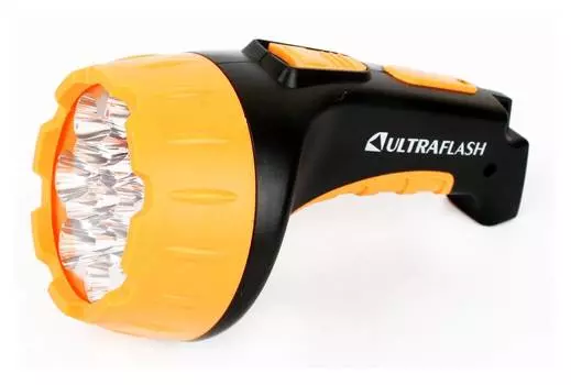 Аккумуляторный фонарь Ultraflash LED3815, черный, 50lm (9217)