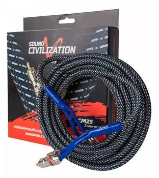 Акустический кабель Kicx RCA SCM25 (2042044)