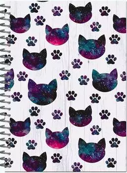 Альбом для зарисовок Полином 3036 60л. 145х200мм Котята 1диз. мел.картон гребень