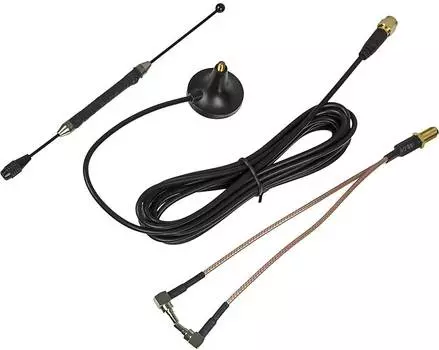 Антенна DS-4G30-150RG174SMAMM3M+2CRC9 черный
