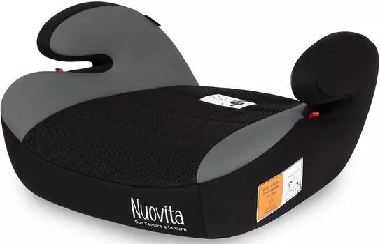 Автокресло детское Nuovita Maczione NB-1, серый/черный (nuo_zy16_4154)