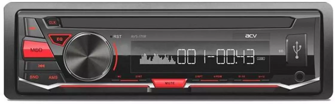 Автомагнитола ACV AVS-1711BW (33830)