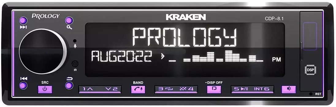 Автомагнитола Prology CDP-8.1 KRAKEN (prcdp8.1kraken)