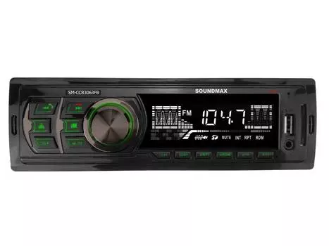 Автомагнитола Soundmax SM-CCR3063FB (sm-ccr3063fb(черный)\g)