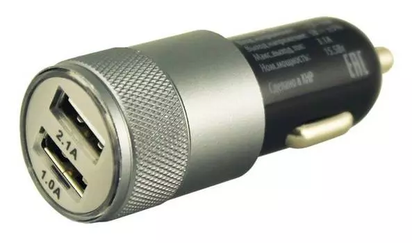 Автомобильное зар./устр. Buro TJ-189 черный