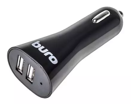 Автомобильное зар./устр. Buro TJ-201B черный