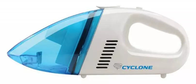 Автомобильный пылесос Starwind CV-100 белый/голубой