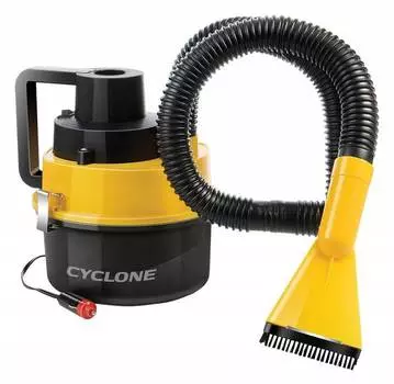 Автомобильный пылесос Starwind CV-120 черный/желтый