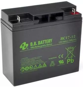 Батарея для ИБП BB BC 17-12, 12В, 17Ач