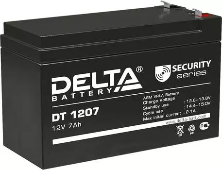 Батарея для ИБП Delta DT 1207, 12В, 7Ач