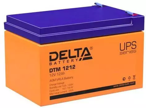 Батарея для ИБП Delta DTM 1212, 12В, 12Ач