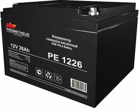 Батарея для ИБП Prometheus Energy PE 1226, 12В, 26Ач