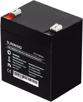 Батарея для ИБП SunWind B12-5, 12В, 5Ач