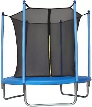 Батут Hiper TR-OUT006 d=244см cиний/черный