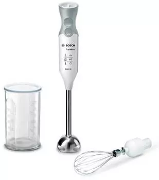 Блендер погружной Bosch MSM66130 серебристый/белый